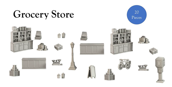 Mantic Games Terrain Crate: Ye Olde Grocery Store