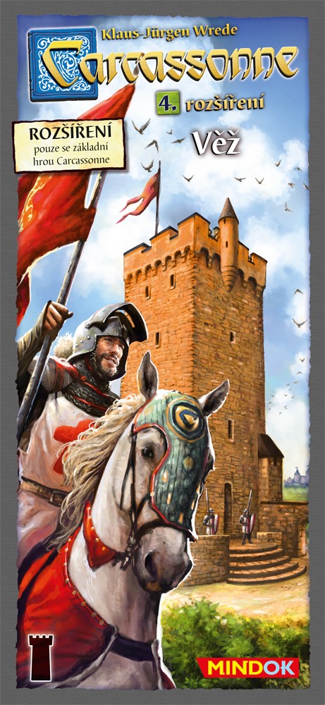 Mindok Carcassonne 2. edice: Věž rozšíření 4