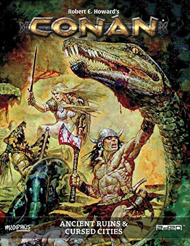 Modiphius Entertainment Conan: Adventures in an age Undreamed of - Ancient Ruins & Cursed Cities