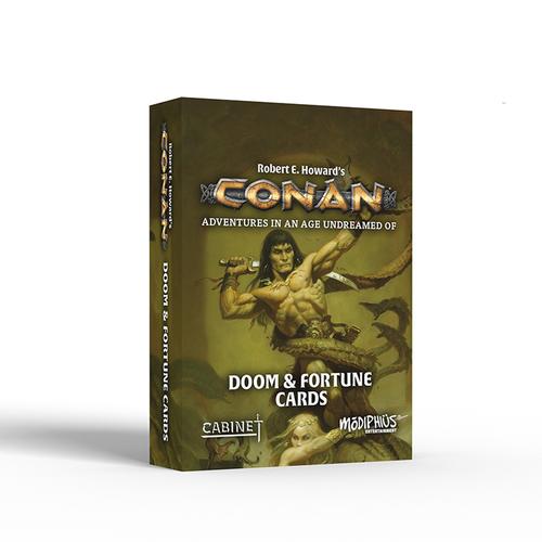 Modiphius entertainment conan doom and fortune cards nejlevn j 