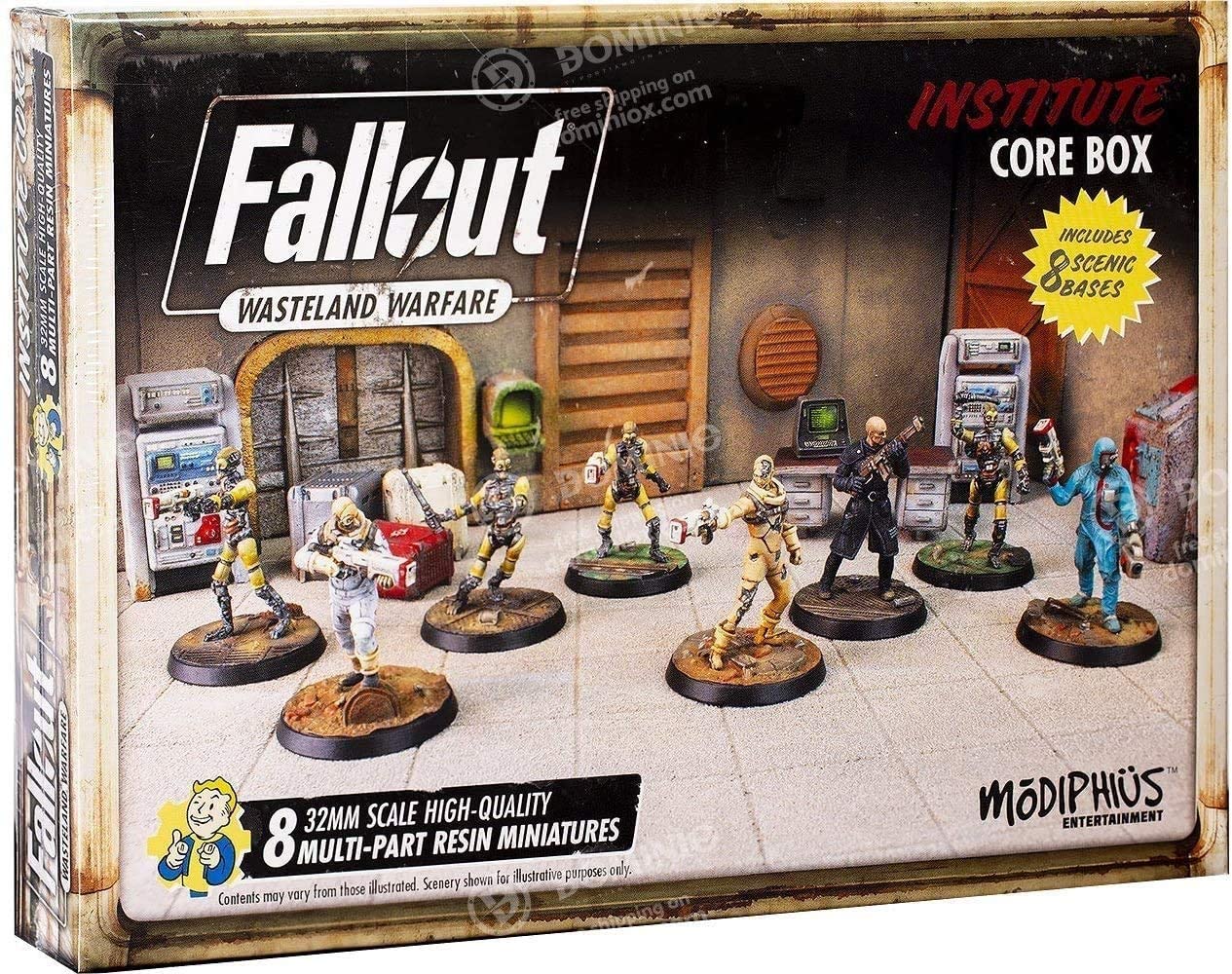 Modiphius Entertainment Fallout: Wasteland Warfare - Institute: Core Set