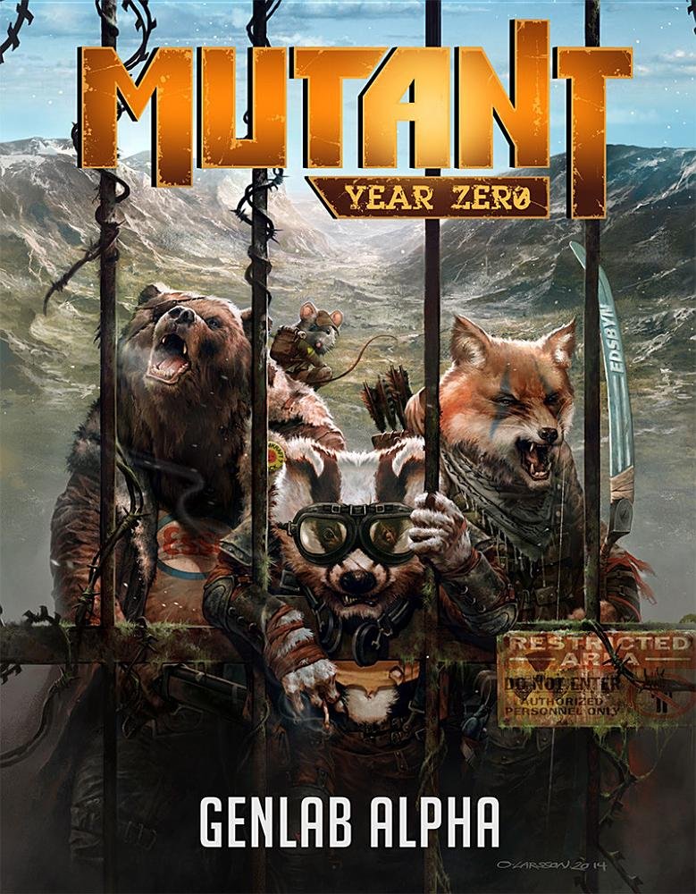 Modiphius Entertainment Mutant: Year Zero Genlab Alpha CoreBook