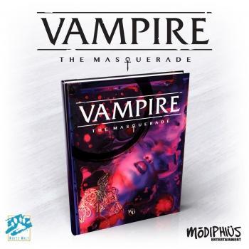 Modiphius Entertainment Vampire: The Masquerade 5th Edition Core Rulebook