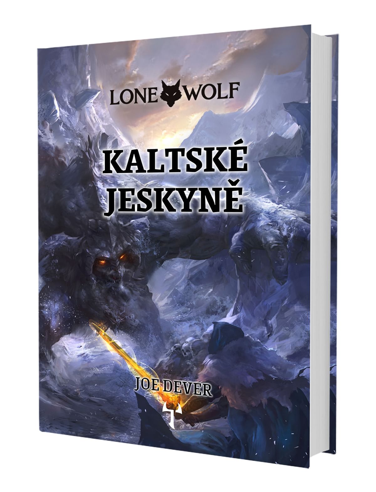 Mytago Lone Wolf: Kaltské jeskyně (vázaná) + záložka