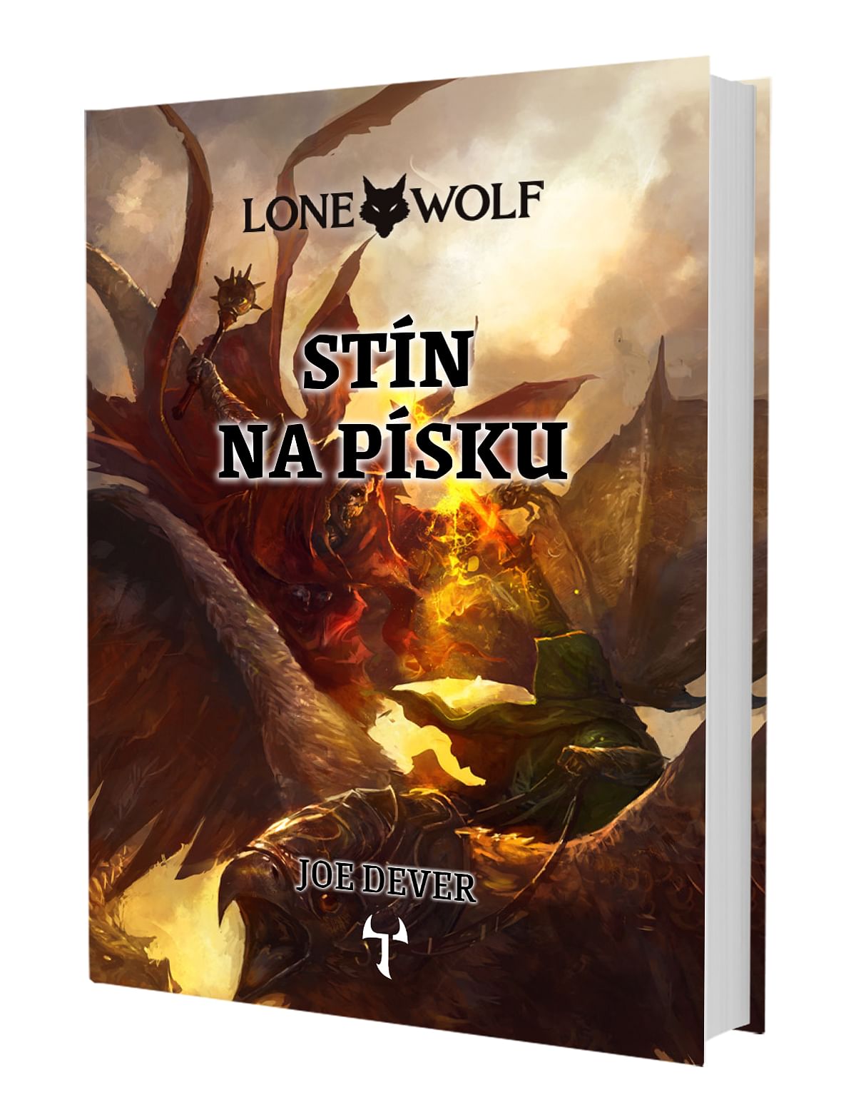 Mytago Lone Wolf: Stín na písku (vázaná) + záložka