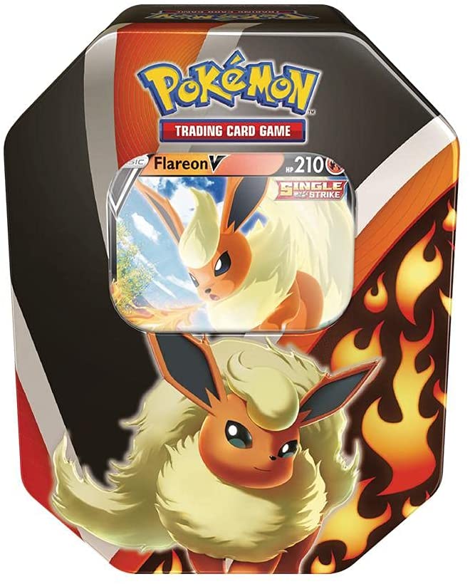 Nintendo Pokémon Eevee Evolutions Tin Varianta: Flareon V