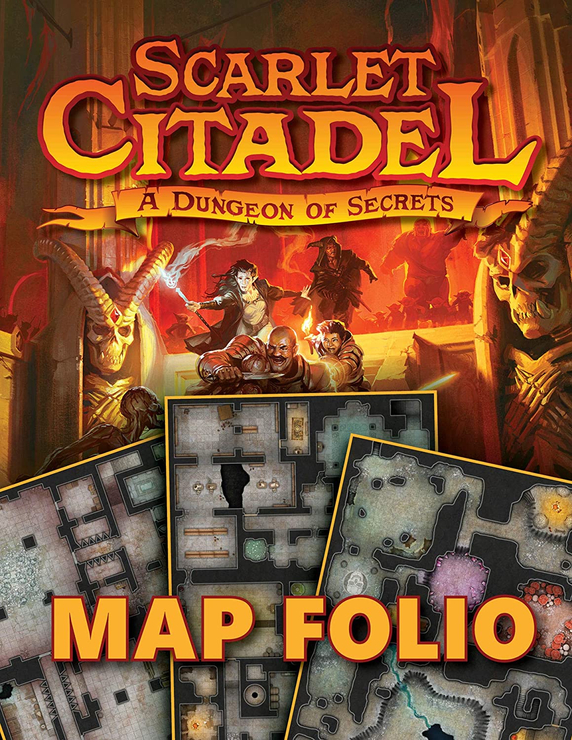 Paizo Publishing Scarlet Citadel Map Folio