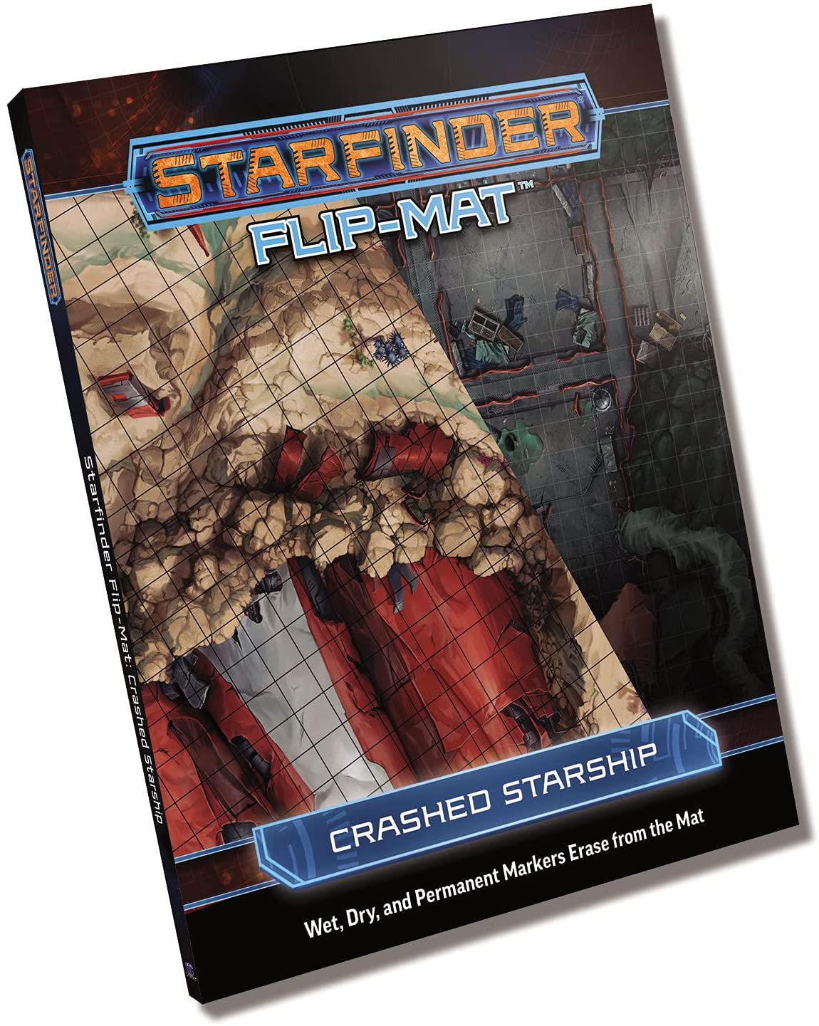 Paizo Publishing Starfinder Flip-Mat: Crashed Starship