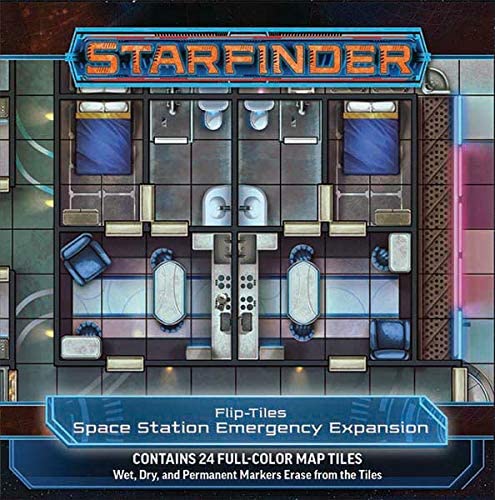 Paizo Publishing Starfinder Flip-Tiles: Space Station Emergency Expansion