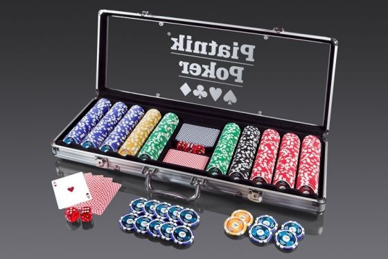 Piatnik Poker Set 500 High Gloss Chips