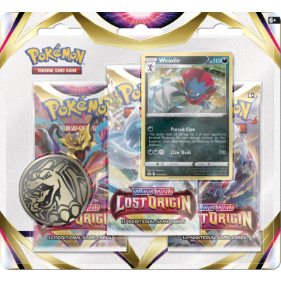 Pokémon TCG: SWSH11 Lost Origin - 3 Blister Booster