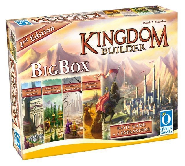 Queen games Kingdom Builder: Big Box 2nd Edition