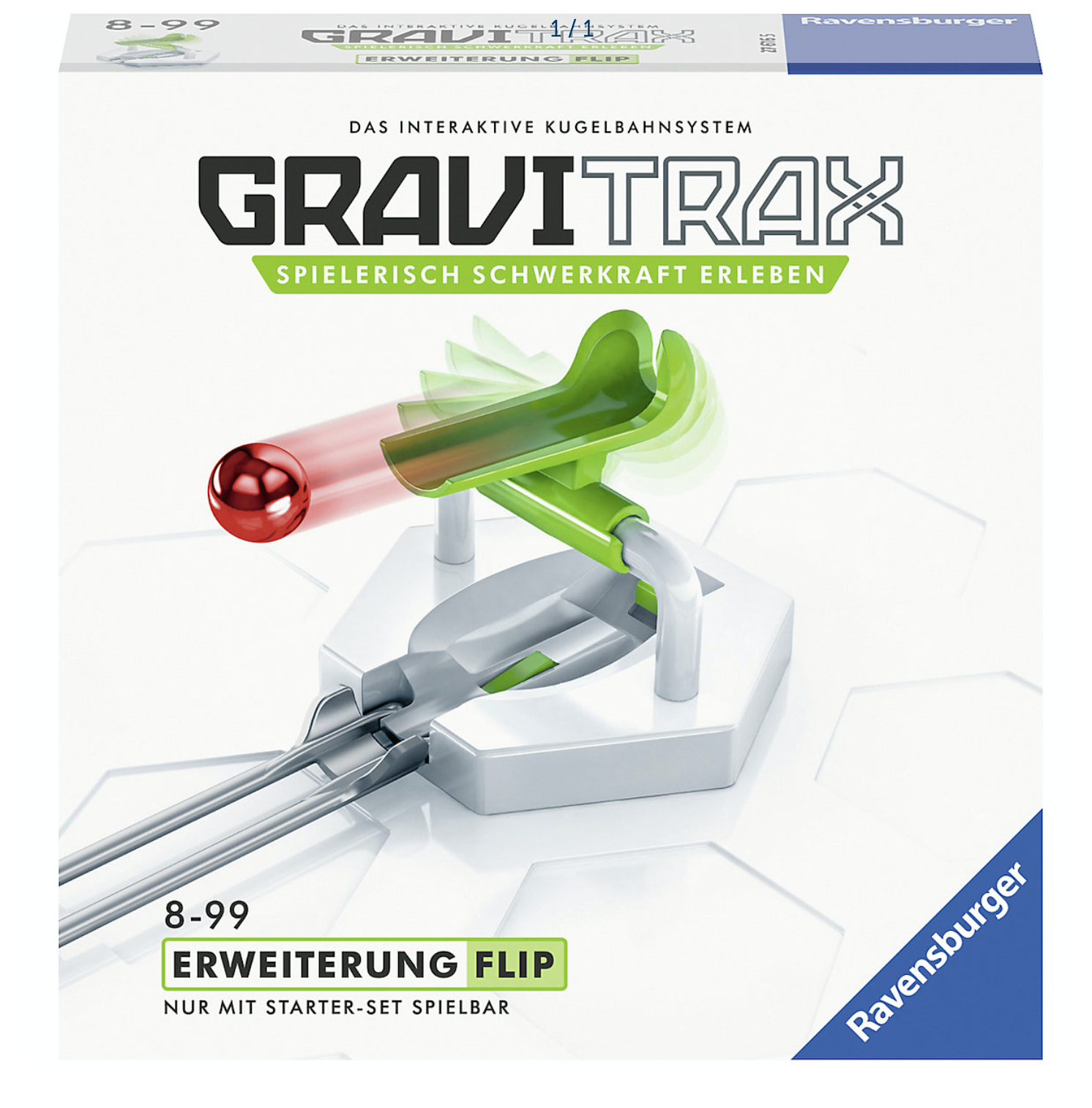 Ravensburger GraviTrax: Flip DE/EN DE/EN/FR/IT/SP/NL