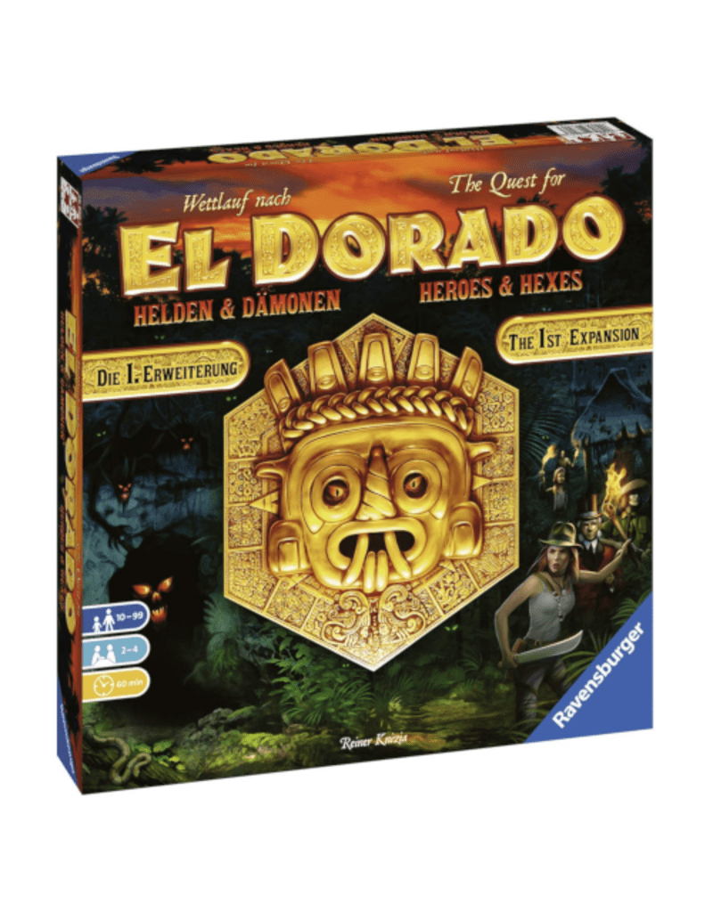 Ravensburger The Quest for El Dorado: Heroes and Hexes EN/DE (Wettlauf nach El Dorado - Helden und Dämonen)