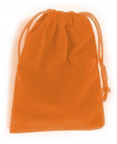 Semišový pytlík 9 x 12 cm (13 barev) Barva: Oranžová
