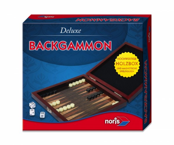 Simba Dickie Deluxe cestovní Backgammon - DE (německy)