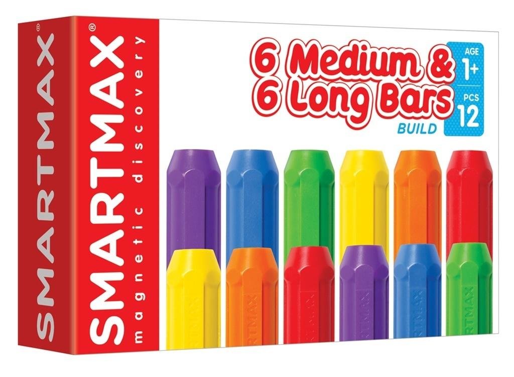 SmartMax - krátké a dlouhé tyče - 12 ks (medium a long)