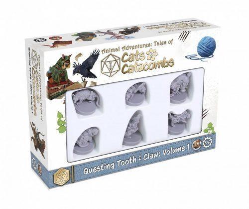 Steamforged Games Ltd. Animal Adventures: Cats & Catacombs - Questing Tooth & Claw: Volume 1 (ENG)