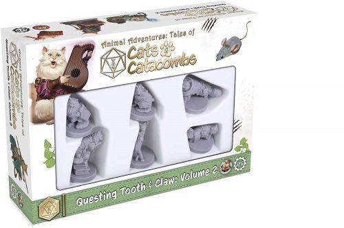 Steamforged Games Ltd. Animal Adventures: Cats & Catacombs - Questing Tooth & Claw: Volume 2