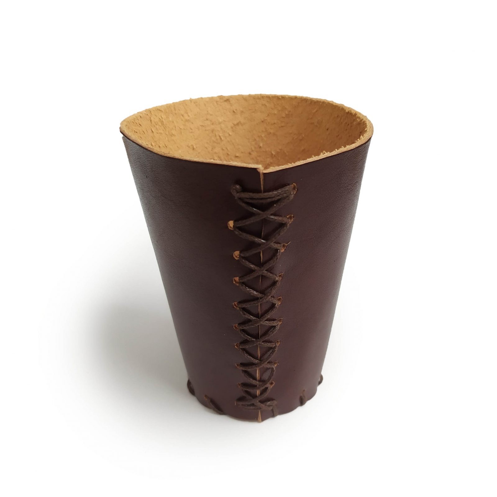 TLAMA games Kožený kalíšek na kostky (Leather dice cup)