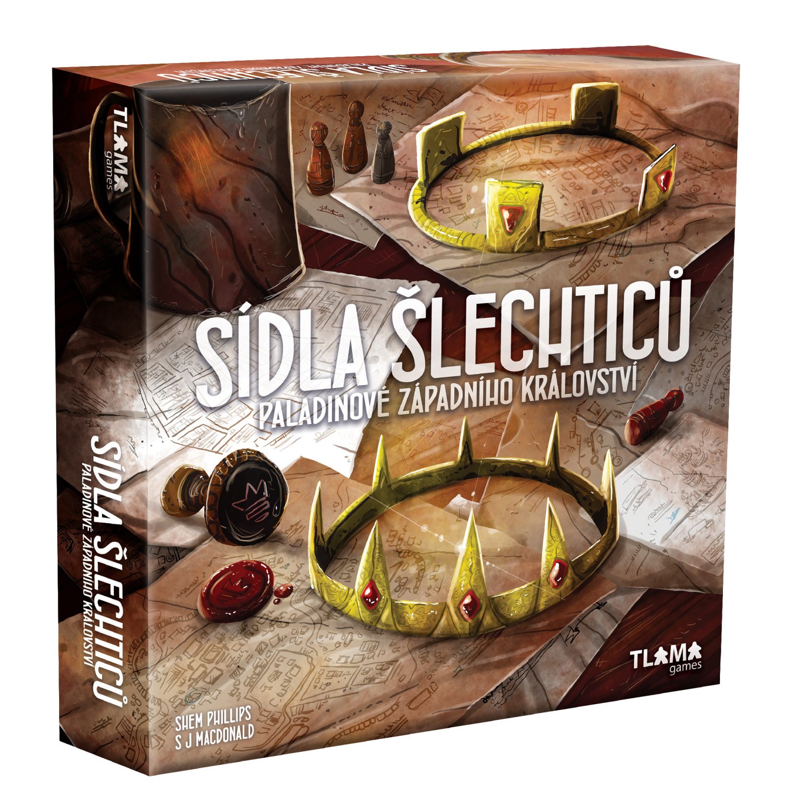 TLAMA games Paladinové Západního království: Sídla šlechticů (City of Crowns CZ)