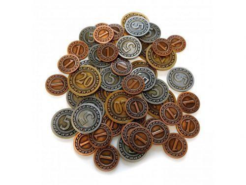 TLAMA games Sada univerzálních kovových mincí (50 ks) (metal coins set