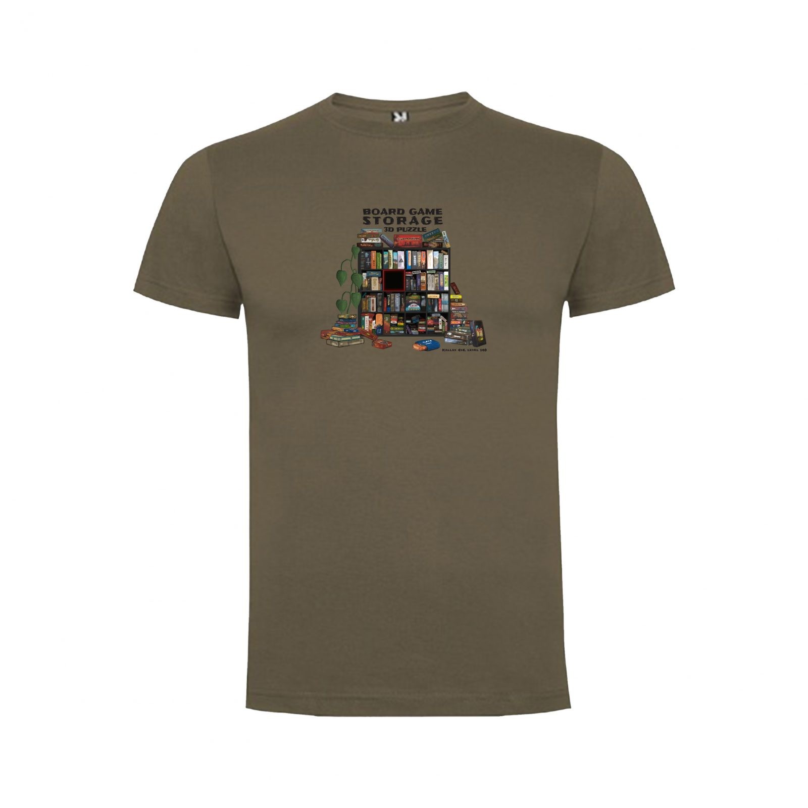 TLAMA games T-shirt "Storage 3D Puzzle" Barva: Ořechová hnědá