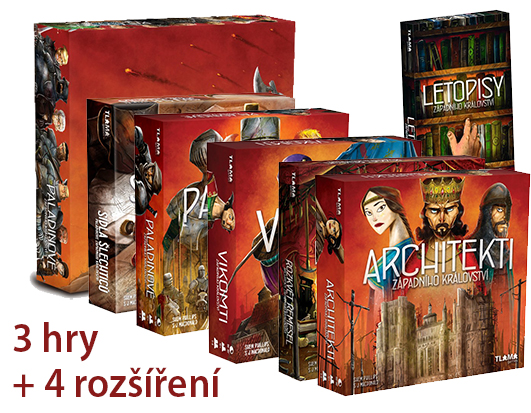 TLAMA games Trilogie Západního království All-in (verze 2021)