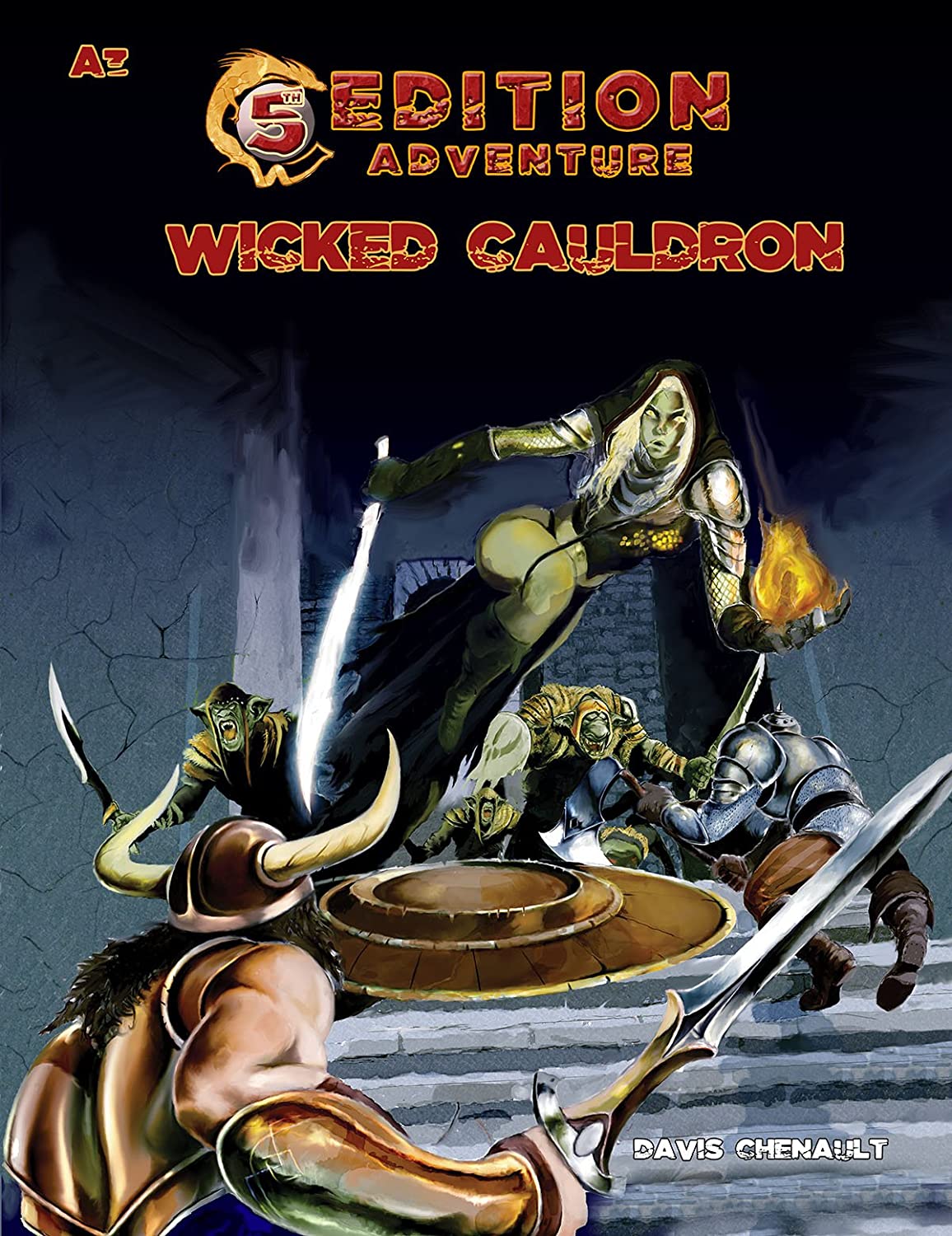 Troll Lord Games 5th Edition Adventures: A3 - The Wicked Cauldron