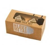Ultra Pro UP - Dice - Heavy Metal D20 (2 kostky) Barva: Antique Bronze
