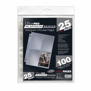 Ultra Pro UP - Platinum Series 4-Pocket Page