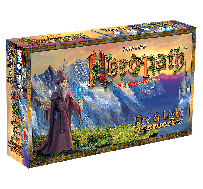 Unique Board Games Heropath: Fire & Light