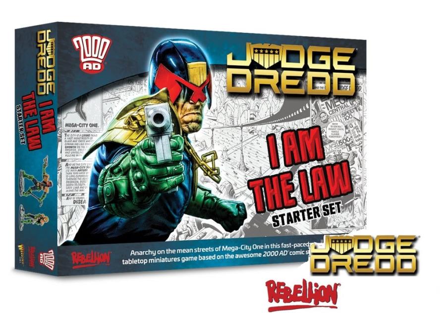 Warlord Games Judge Dredd: I am the Law Starter Set