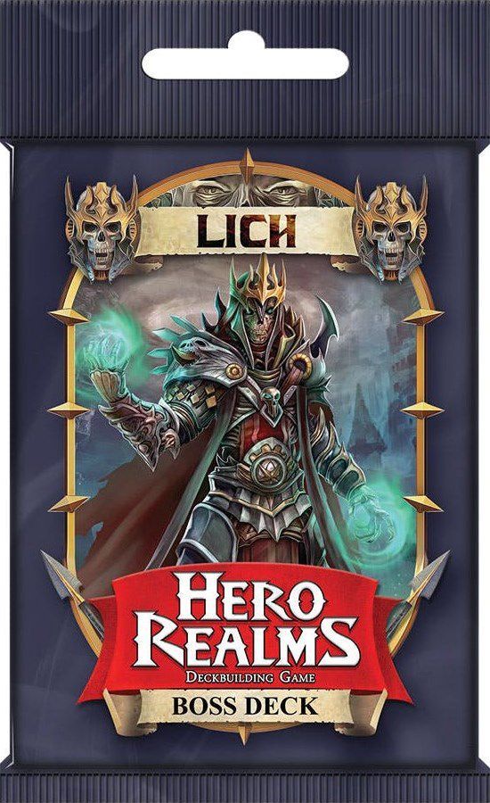 White Wizard Games Hero Realms - Lich Boss Deck