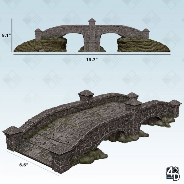 WizKids 4D Settings: Stone Bridge