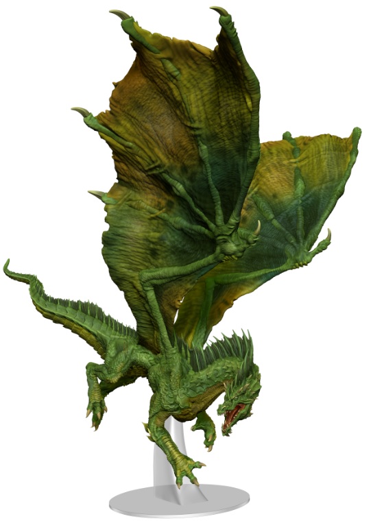 WizKids D&D Icons of the Realms: Adult Green Dragon