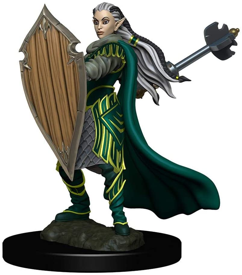 WizKids D&D Icons of the Realms: Premium Painted Figure - Elf Paladin Female