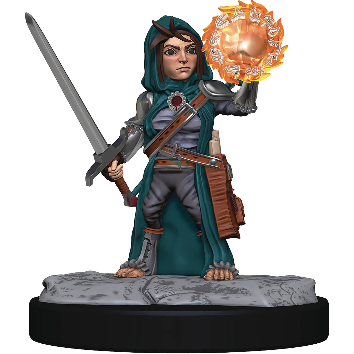 WizKids Pathfinder Painted Premium: Female Halfling Cleric