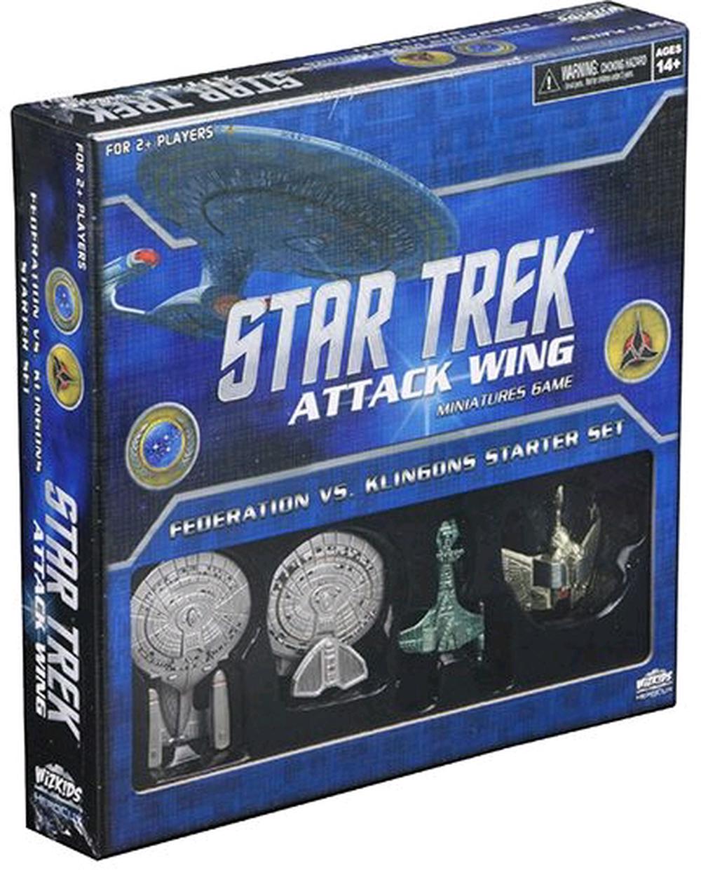 WizKids Star Trek: Attack Wing - Federation vs. Klingons Starter Set