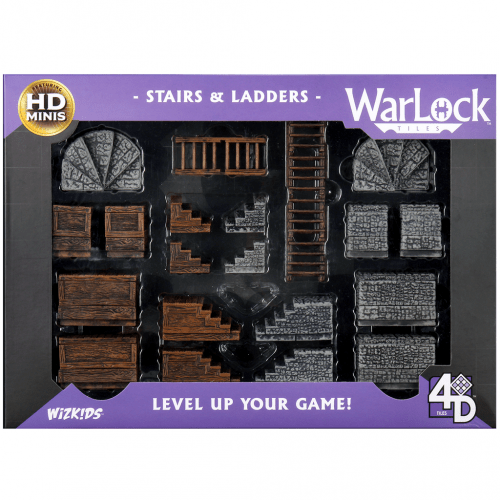 WizKids WarLock Dungeon Tiles: Stairs & Ladders