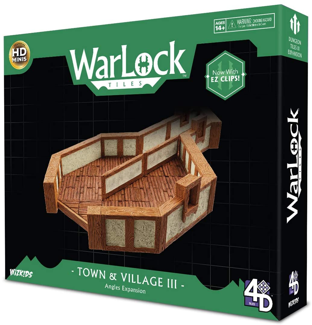 WizKids WarLock Tiles: Town & Village III - Angles