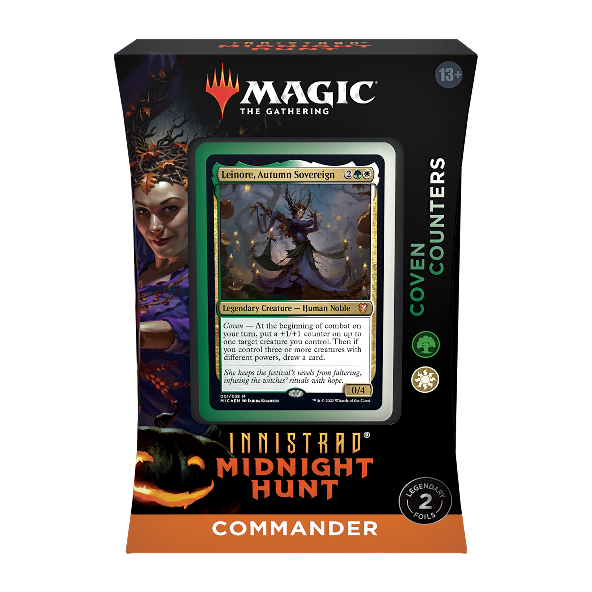 Wizards of the Coast Magic The Gathering: Innistrad: Midnight Hunt Commander Deck Varianta: Coven Counters