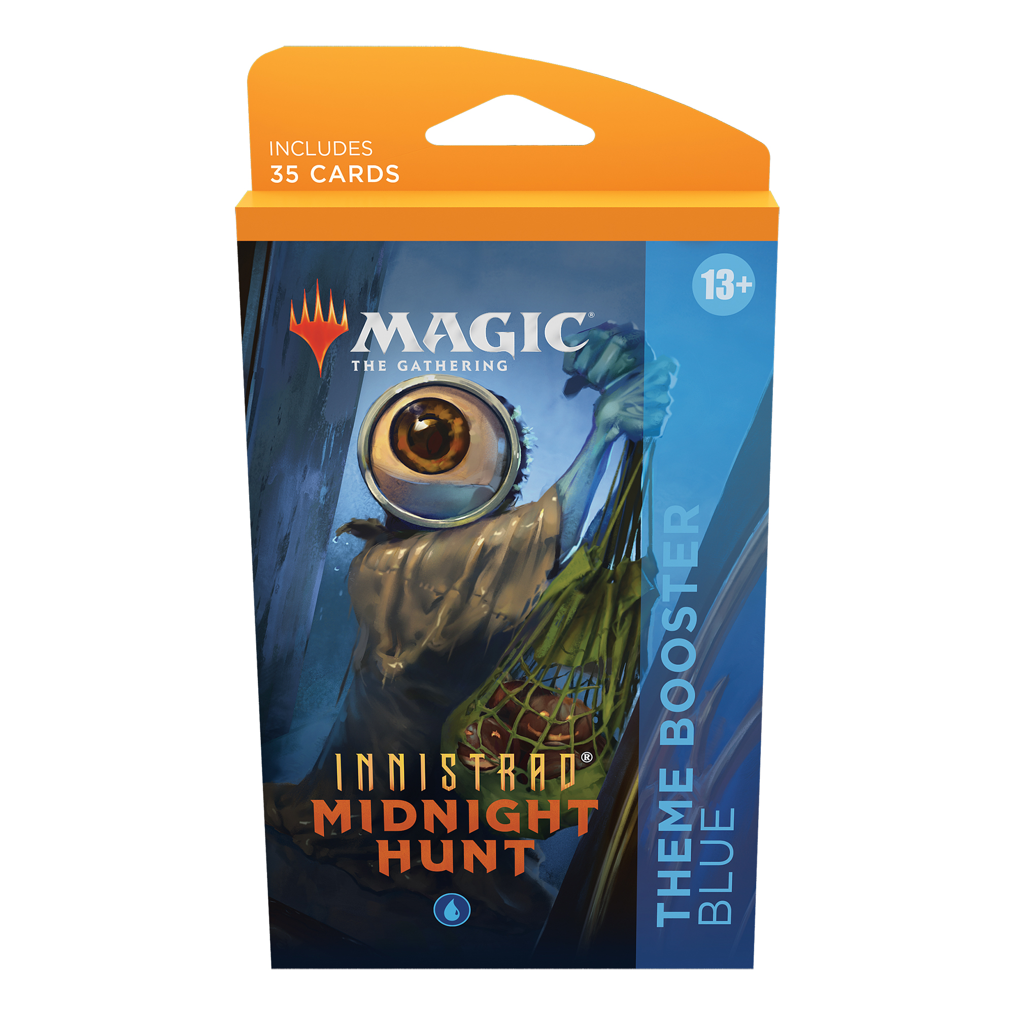 Wizards of the Coast Magic The Gathering - Innistrad: Midnight Hunt Theme Booster Varianta: Midnight Hunt THEME Blue