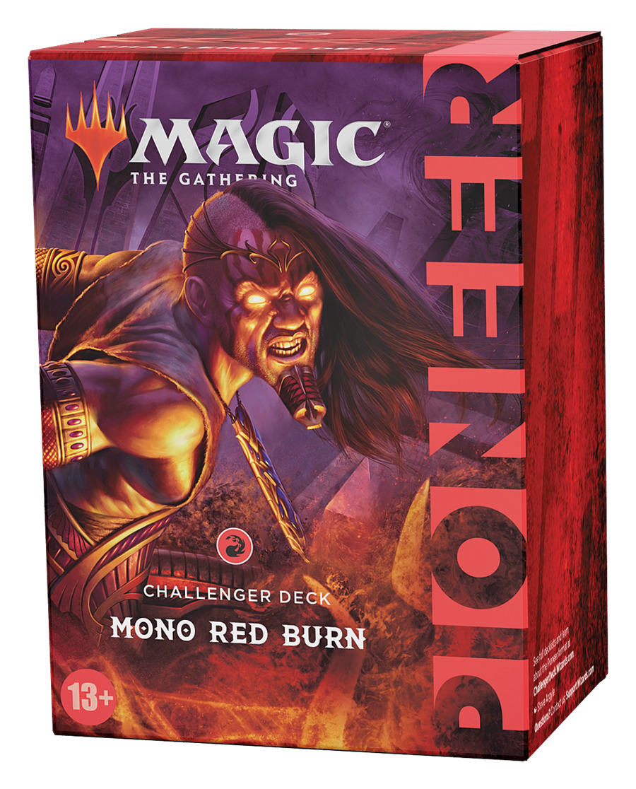 Wizards of the Coast Magic The Gathering: Pioneer Challenger Deck 2021 Varianta: Mono Red Burn