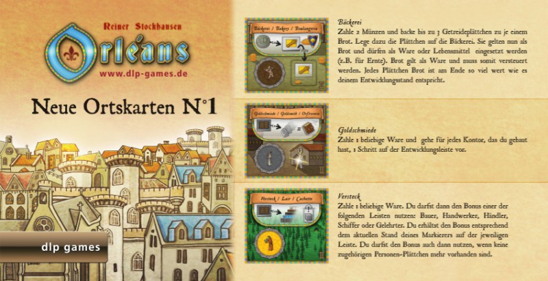 dlp Games Orléans: Ortskarten 1