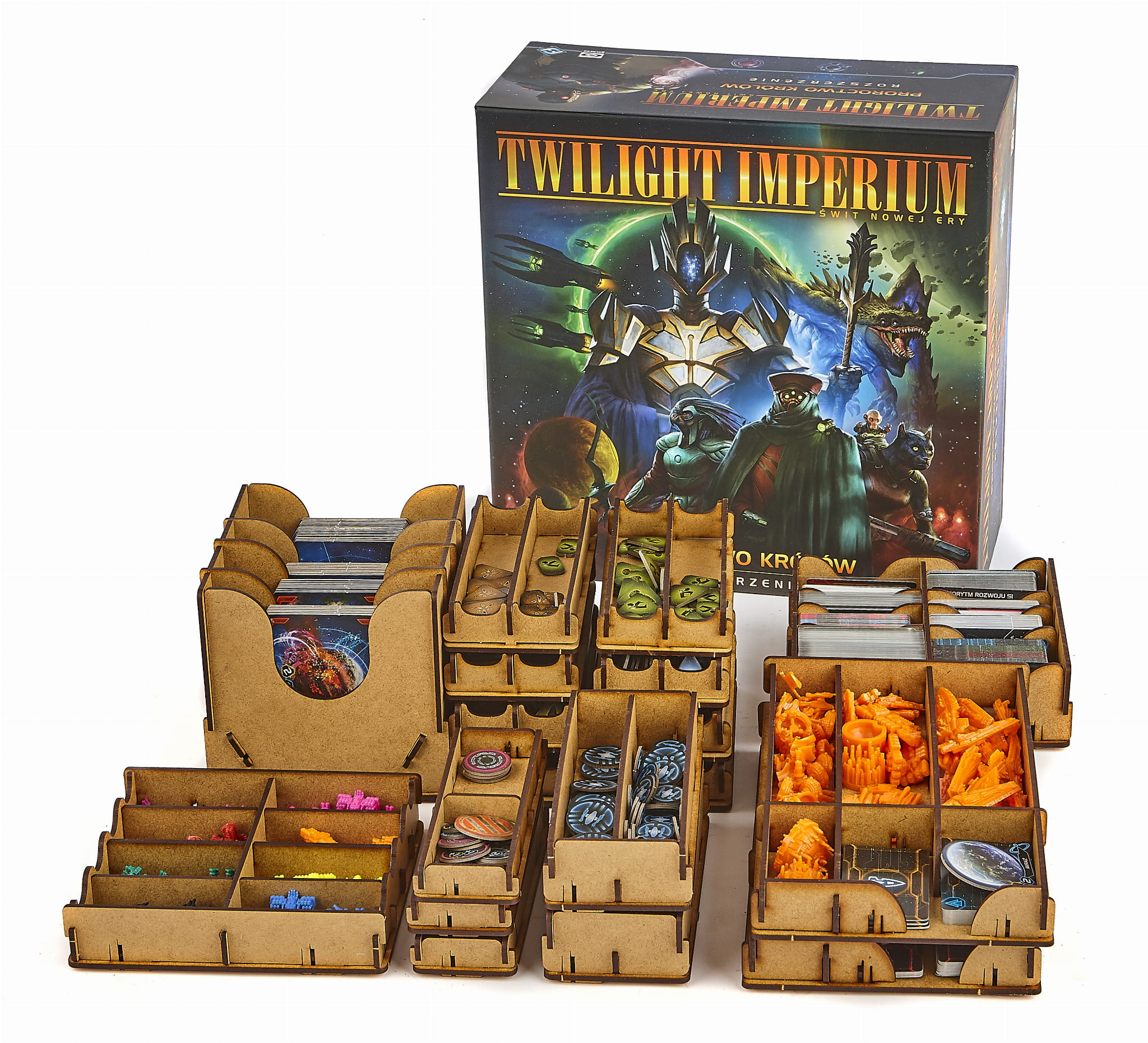 e-Raptor Twilight Imperium - Prophecy of Kings Insert
