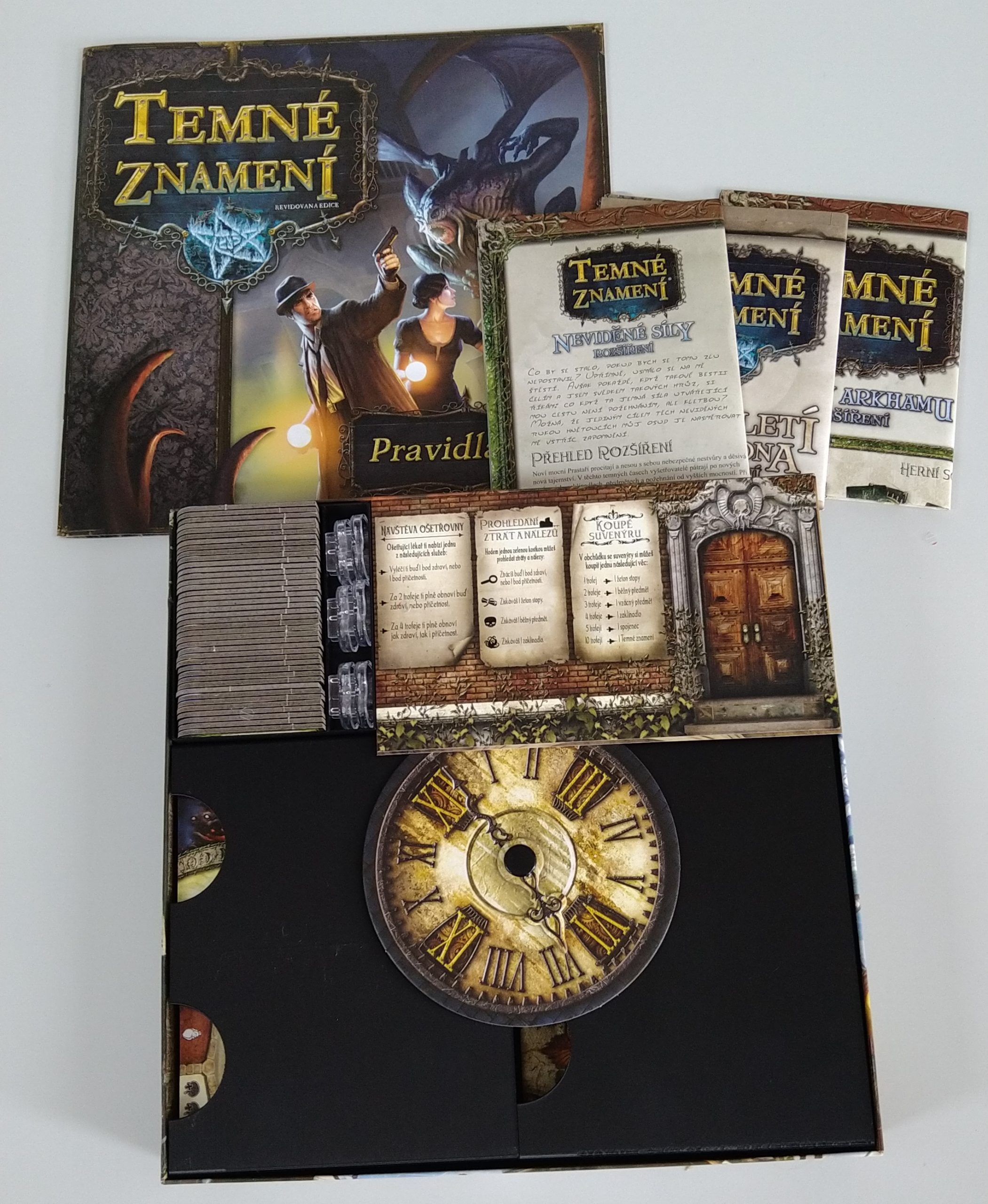 3D tisk Podřipsko Temné znamení Insert (černý) (Elder Sign Insert)