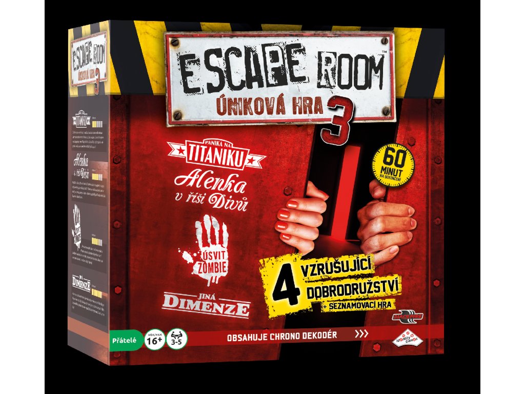 ADC Blackfire CZ Escape Room 3: Úniková hra