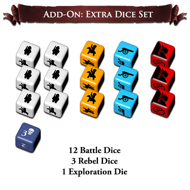 Aegir Games Europa Universalis: Price of Power Extra Dice Set