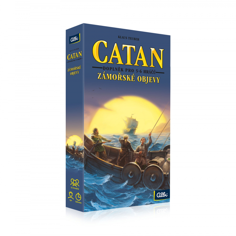 Albi Catan: Zámořské objevy 5–6 hráčů Catan: Explorers & Pirates – 5-6 Player Extension (CZ)